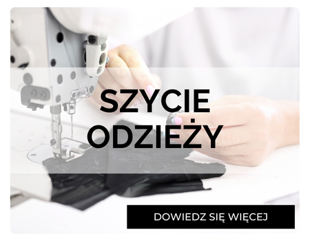 Szycie odzieży