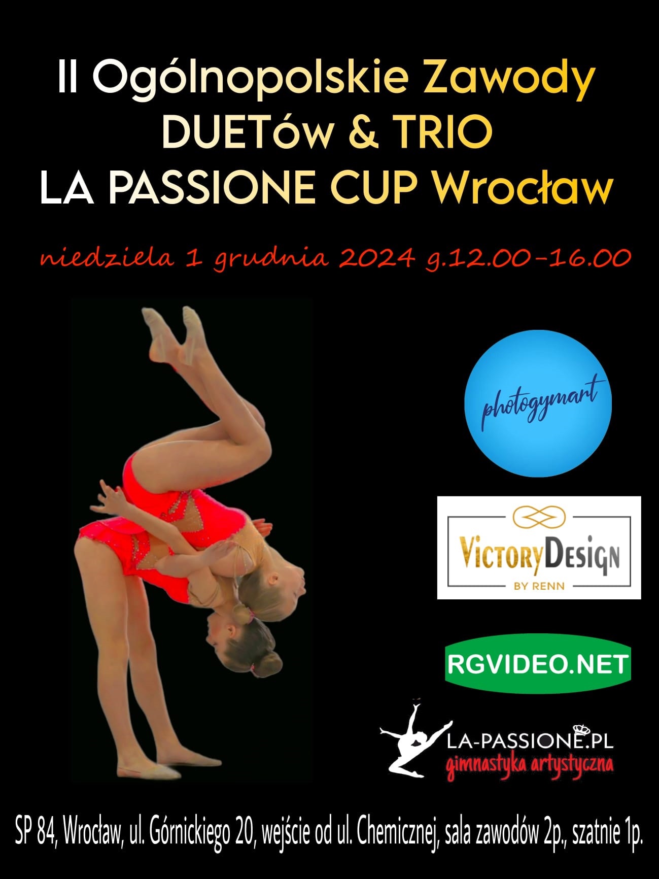 01-12-2024 Wrocław | II Ogólnopolskie Zawody Duetów & Trio La Passione Cup Wrocław