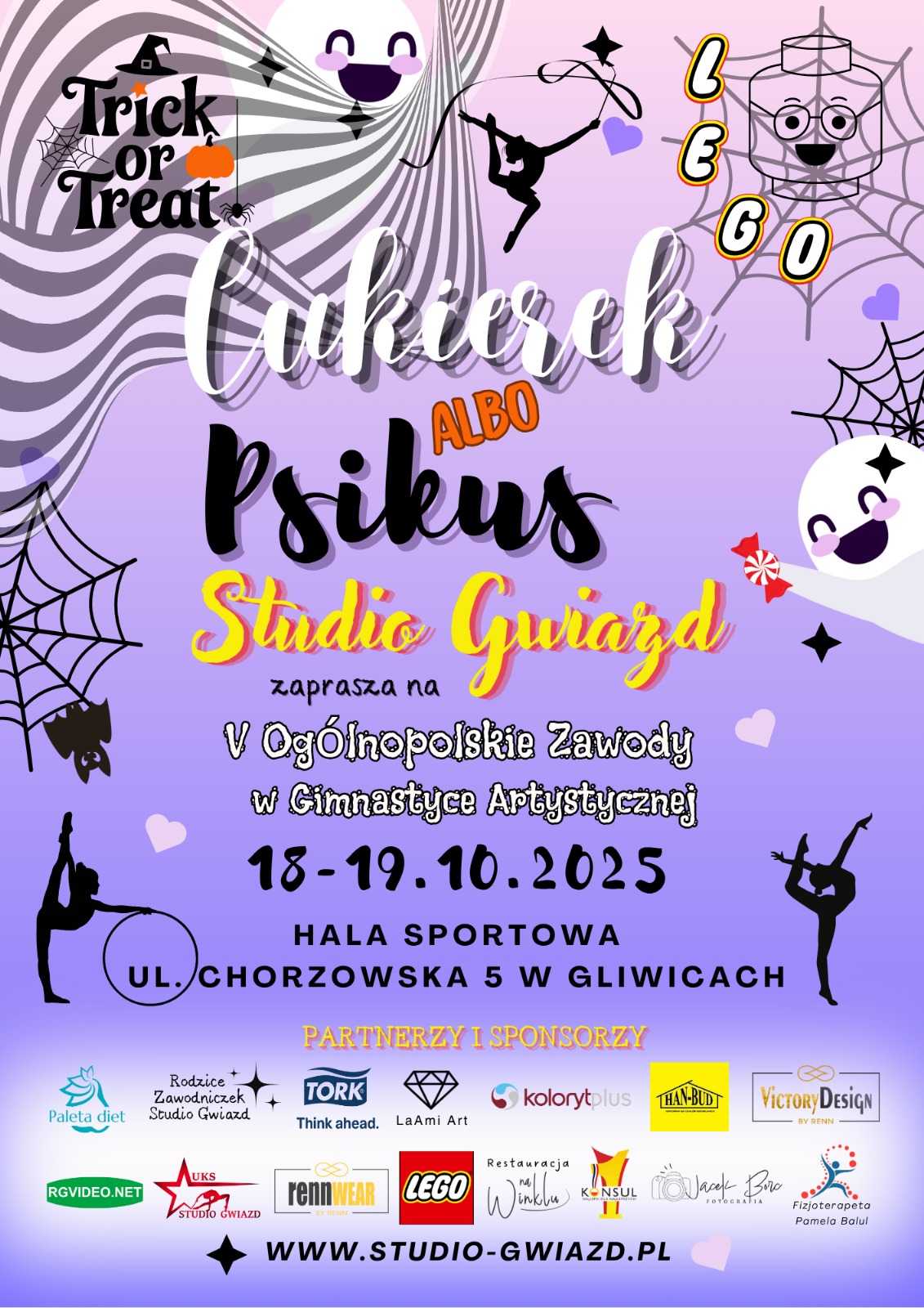 V Ogólnopolskie Zawody w Gimnastyce Artystycznej "Cukierek albo Psikus" 2025