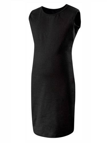 Sleeveless Black Pencil Dress