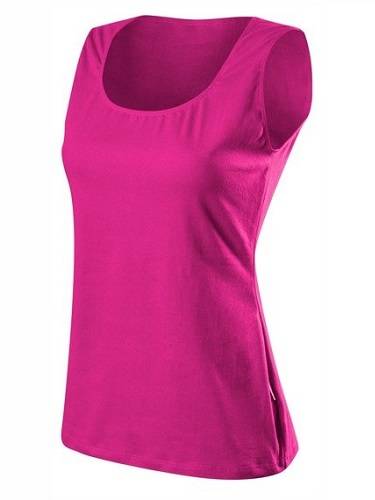 Sleeveless blouse - fuchsia