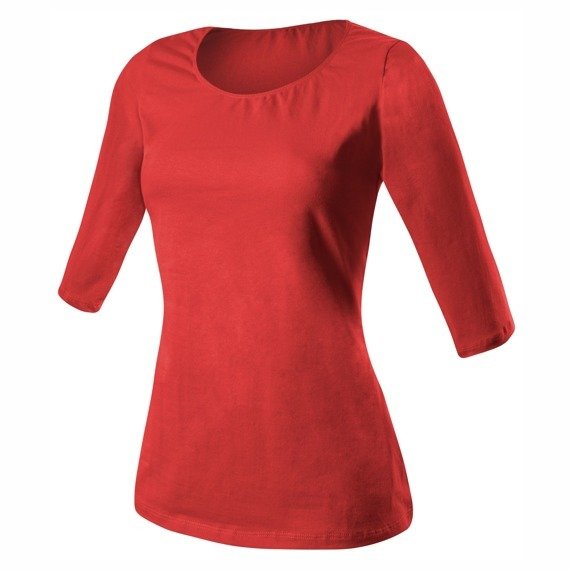 3/4 Sleeve Shirt - Red