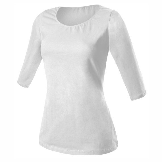 3/4 Sleeve Shirt - White