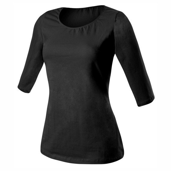 3/4 Sleeve T-Shirt - Black