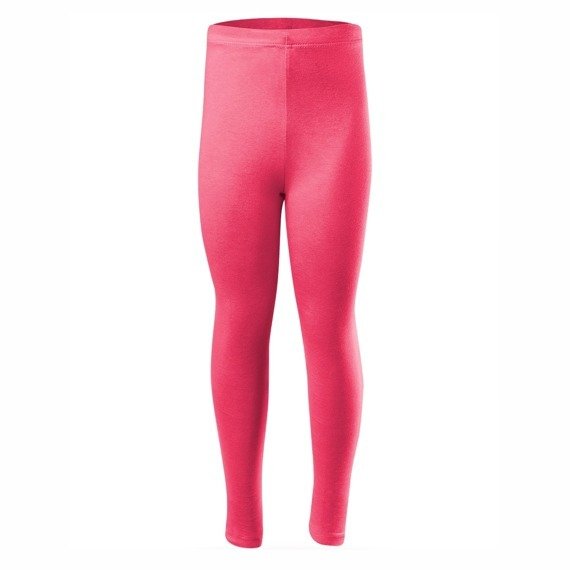 Cotton Coral Sport Leggings for Women, Men, and Children with Long Legs.