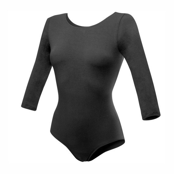 Gymnastic Body Training with 3/4 Sleeve B10034 Graphite.