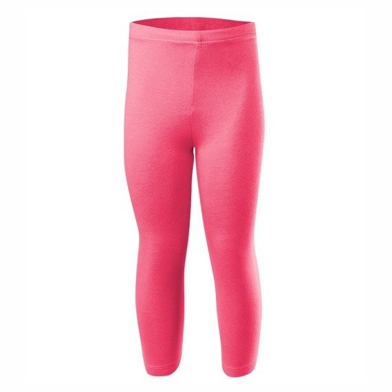 Sporty 3/4 Leggings for Women, Men, and Children - Cotton Coral