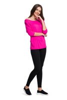 Sport leggings for women, men, and children with long cotton black legs.