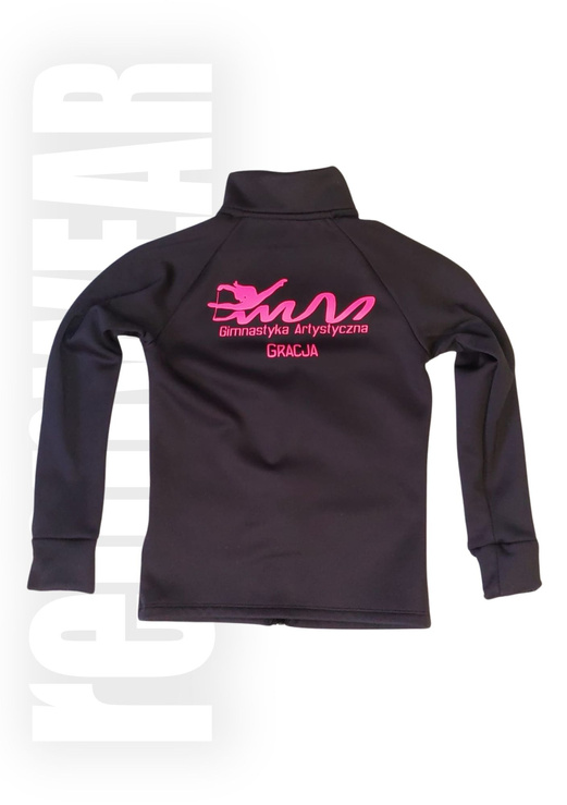 GRACJA | Bluza klubowa z zamkiem | folia | rennWEAR