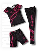 AKROBARYS | Długie legginsy z wysokim stanem | rennWEAR