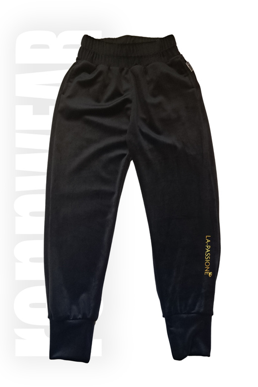 LA PASSIONE | Spodnie klubowe | welur | DTF | rennWEAR