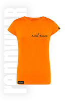 ACRO FUTURE | T-shirt damski pomarańczowy