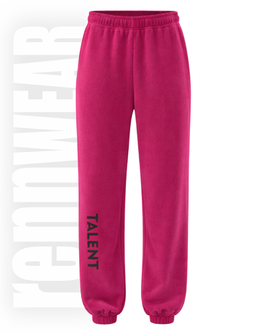 TALENT | Dres klubowy - spodnie klubowe fuksjowy | rennWEAR