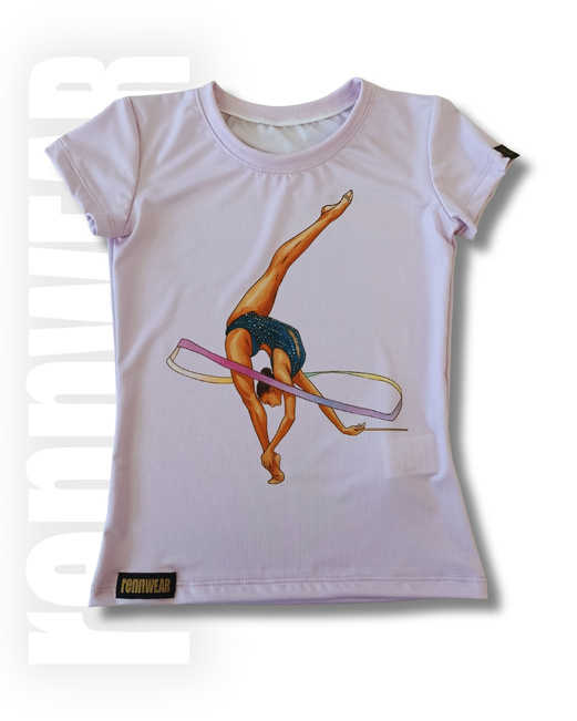 GYMNASTICS ACADEMY | Koszulka taliowana KR | PES LIGHT| rennWEAR