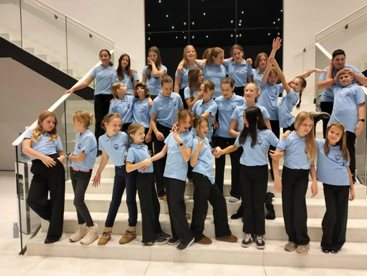 SP 64 Ww | T-shirt polo z nadrukiem LA VITA CANTARE - SK (Sky BLUE) | PRODUKT z LOGO i GRAFIKĄ KLIENTA