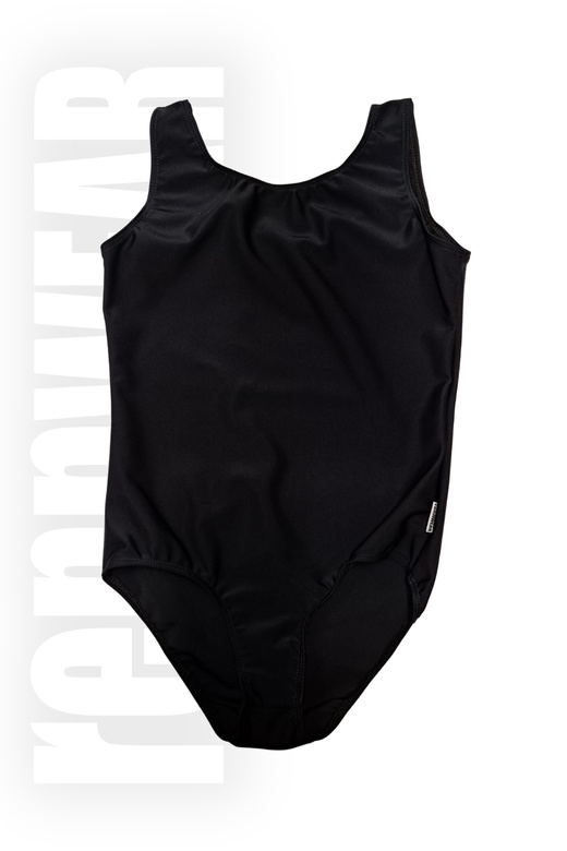 Gymnastic Training Body with Short Sleeve B100K Black