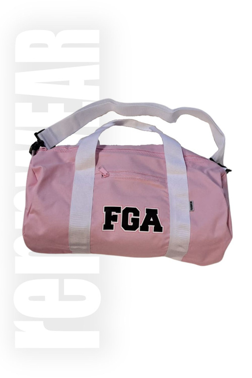 FGA | Torba 50x25x25 cm różowy-biały