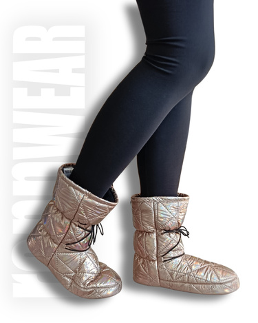 COPPER | Booties | Botki | Ciepłe Buty do rozgrzewki | Ocieplacze | miedziany | rennWEAR