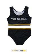 ELASTICA | Strój dwuczęściowy kąpielowy (sublimacja full print) | rennWEAR