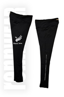 WHITE SWAN | Legginsy WS lycra czarny | DTF | rennWEAR