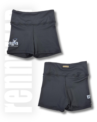 MAGIA | Spodenki krótkie Szorty z wysokim stanem | Micro Lycra | DTF | rennWEAR