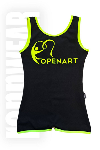 OPEN ART | Body / Kombinezon bezrękawnik | rennWEAR