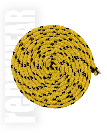 Skakanka | żółty czarny | rennWEAR