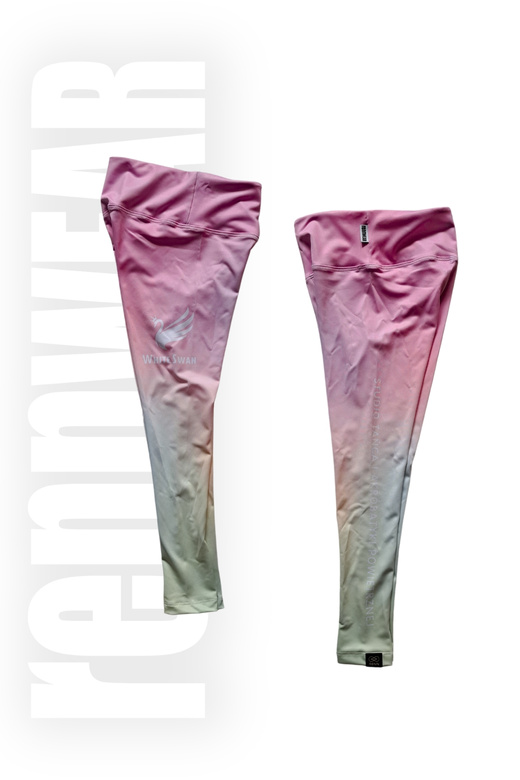 WHITE SWAN | Legginsy WS | SUBLIMACJA FP | rennWEAR