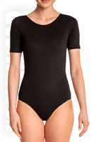 LA PASSIONE | Body z krótkim rękawem L100K | lycra | HAFT | rennWEAR