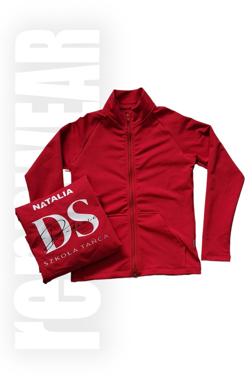 D-DANCE | Bluza klubowa z zamkiem (dresówka) + ZNAKOWANIE 2 KOLORY + PERSONALIZACJA | rennWEAR