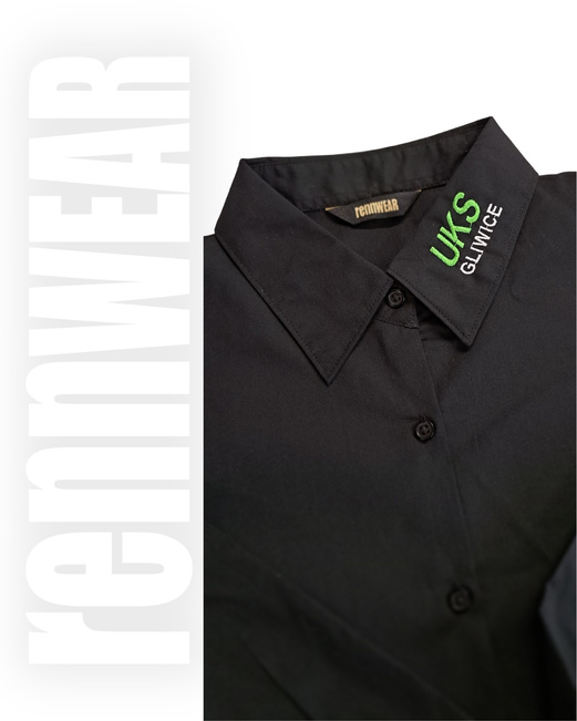 UKS GLIWICE | Koszula sędziowska | haft komputerowy | rennWEAR |