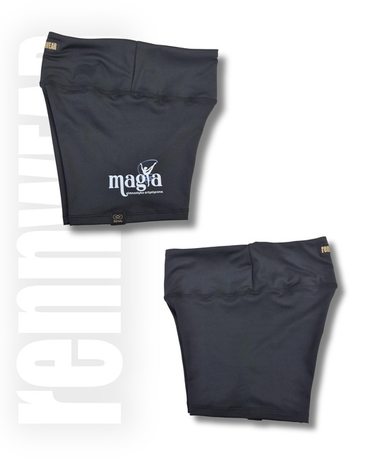 MAGIA | Spodenki krótkie Szorty z wysokim stanem | Micro Lycra | DTF | rennWEAR