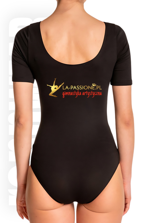 LA PASSIONE | Body z krótkim rękawem L100K | lycra | DTF | rennWEAR
