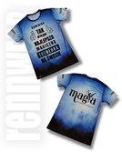 MAGIA | Koszulka trenerska urodzinowa | sublimacja | rennWEAR
