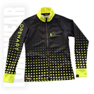 OPEN ART | Bluza z zamkiem i otworem na palec sublimacja | rennWEAR