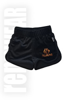 OLIMPIC | Komplet POLAND (bluzka + szorty) pomarańczowy czarny | rennWEAR