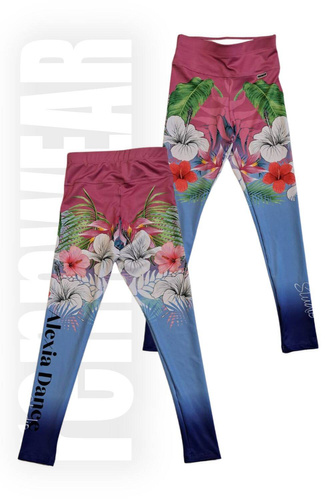 ALEXIA DANCE STUDIO | Legginsy | sublimacja | rennWEAR