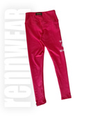 WHITE SWAN | Legginsy WS bawełna hot pink | DTF | rennWEAR