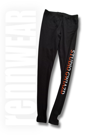 STUDIO GWIAZD | Legginsy z dziurą | rennWEAR | PRODUKT z LOGO i GRAFIKĄ KLIENTA