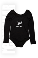 WHITE SWAN | Body DR bawełna czarny | DTF | rennWEAR