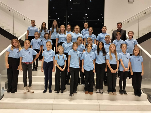 SP 64 Ww | T-shirt polo z nadrukiem LA VITA CANTARE - SK (Sky BLUE) | PRODUKT z LOGO i GRAFIKĄ KLIENTA