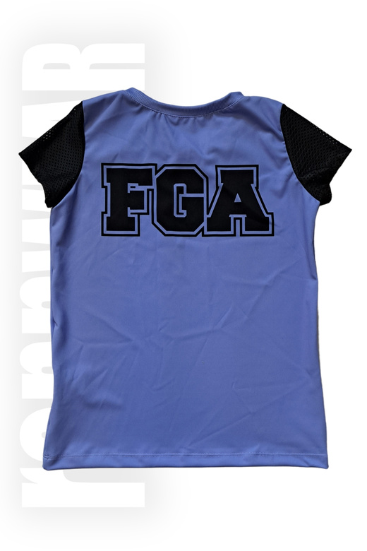 FGA | Koszulka klubowa niebieski czarny | rennWEAR