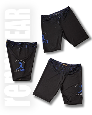 KS STANDART | Krótkie legginsy + SUBLIMACJA | rennWEAR