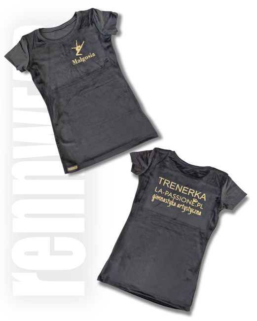 Koszulka klubowa trenerska + PERSONALIZACJA / LA PASSIONE