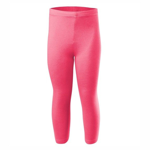 Sporty 3/4 Leggings for Women, Men, and Children - Cotton Coral