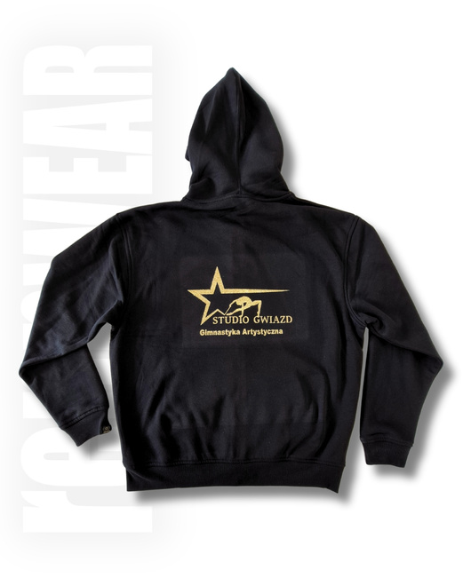 STUDIO GWIAZD | Bluza rozpinana z kapturem