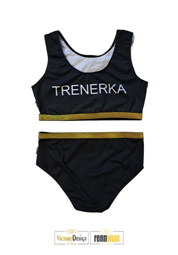 ELASTICA | Strój dwuczęściowy kąpielowy (sublimacja full print) | rennWEAR