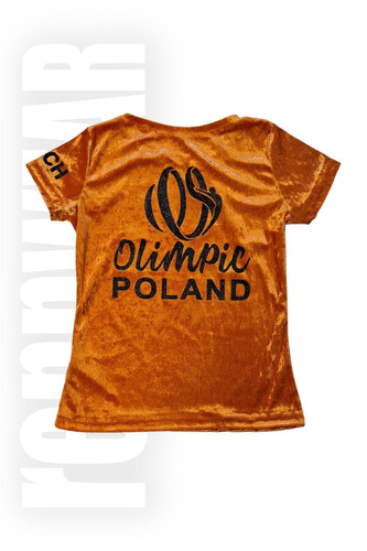 OLIMPIC | Koszulka POLAND COACH pomarańczowy | rennWEAR