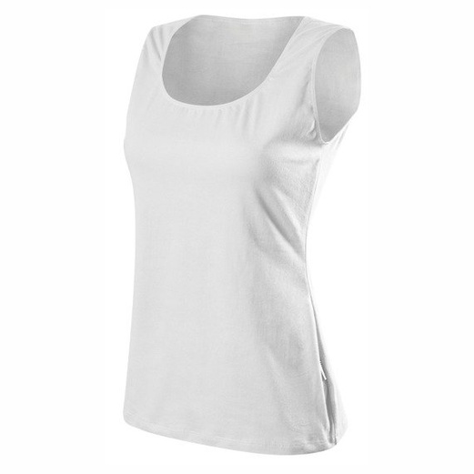 Sleeveless blouse - white