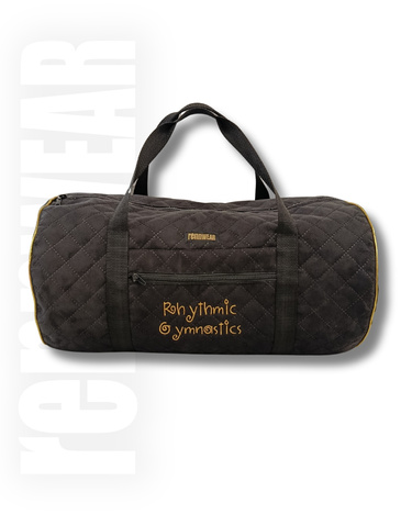 Torba treningowa owalna 26x50 ze złotym haftem Rhythmic Gymnastics | rennWEAR